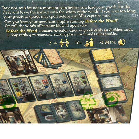 SEALED Before The Wind Card Strategy Game Phalanx Games 2007 NEW Made in Germany - Picture 15 of 16